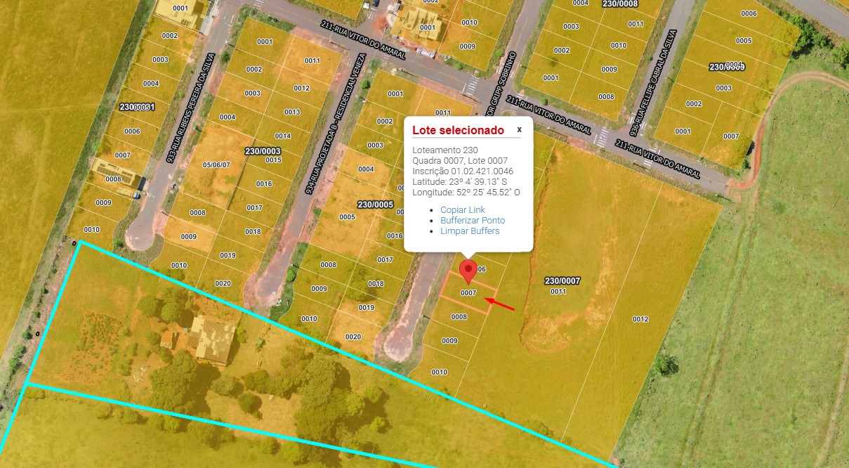 Rua Antenor Gripp Sobrinho - Quadra 7 - Lote 7 - Residencial Veneza